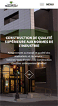 Mobile Screenshot of constructiongauthier.com